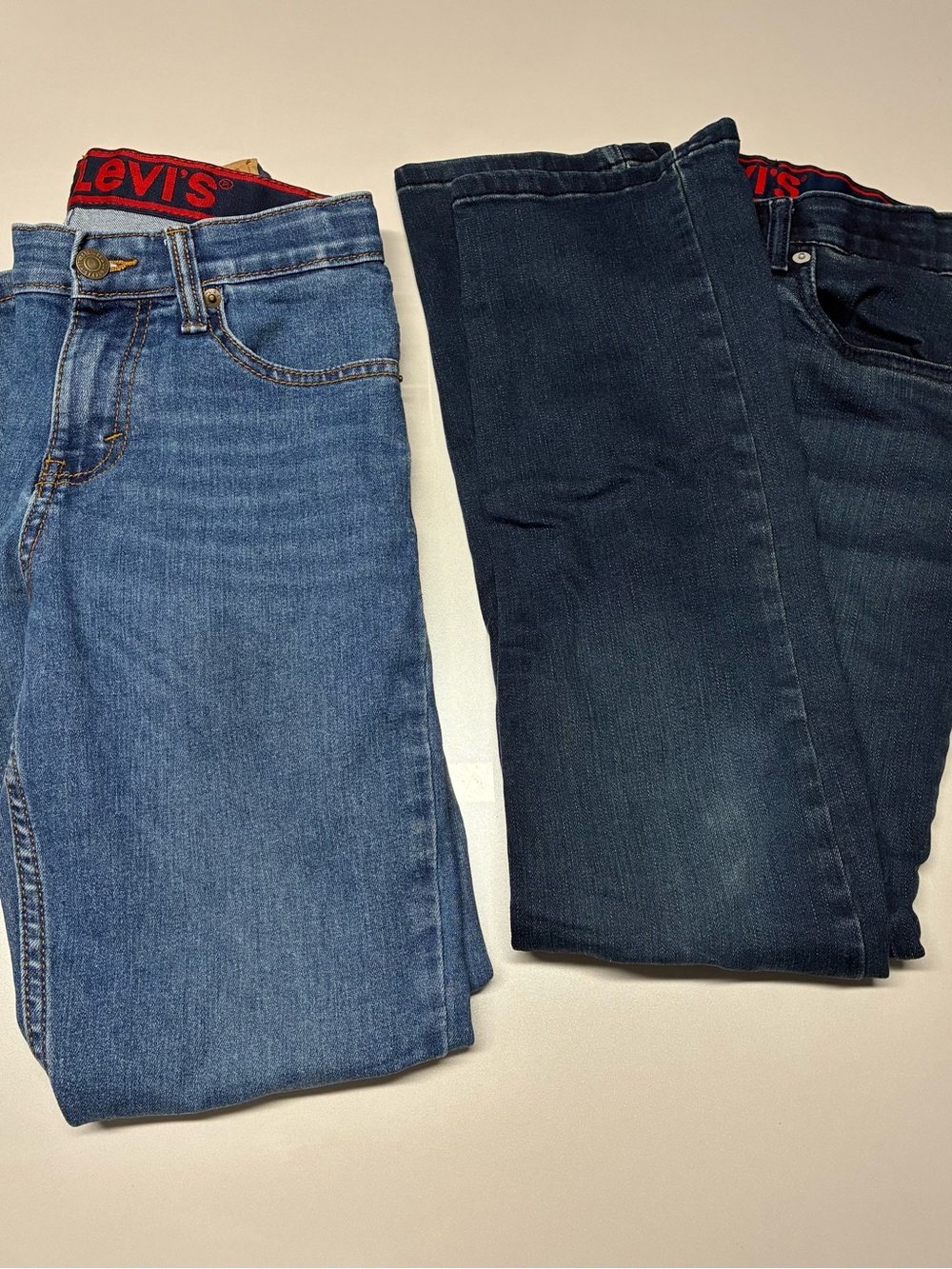 Levi's® 514™ Straight Fit Performance Jeans boys size 12 bundle of 2